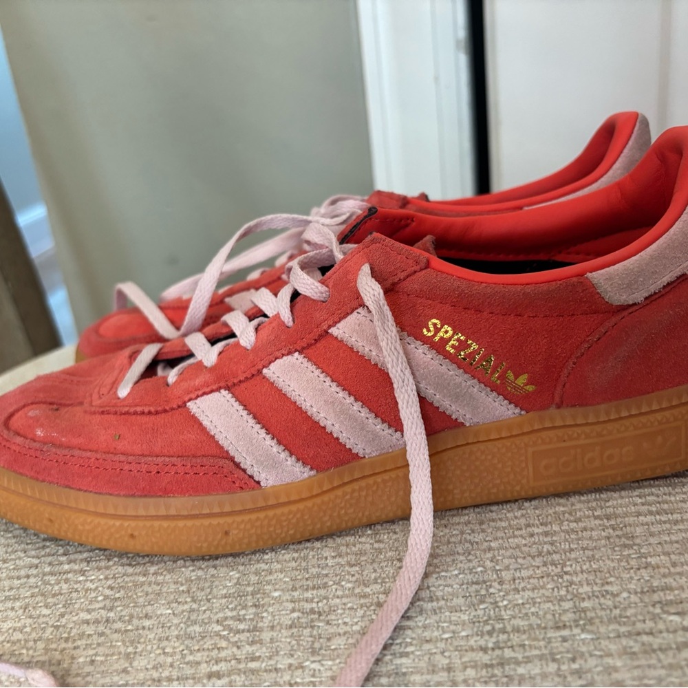 adidas Spezial Red and Pink Sneakers